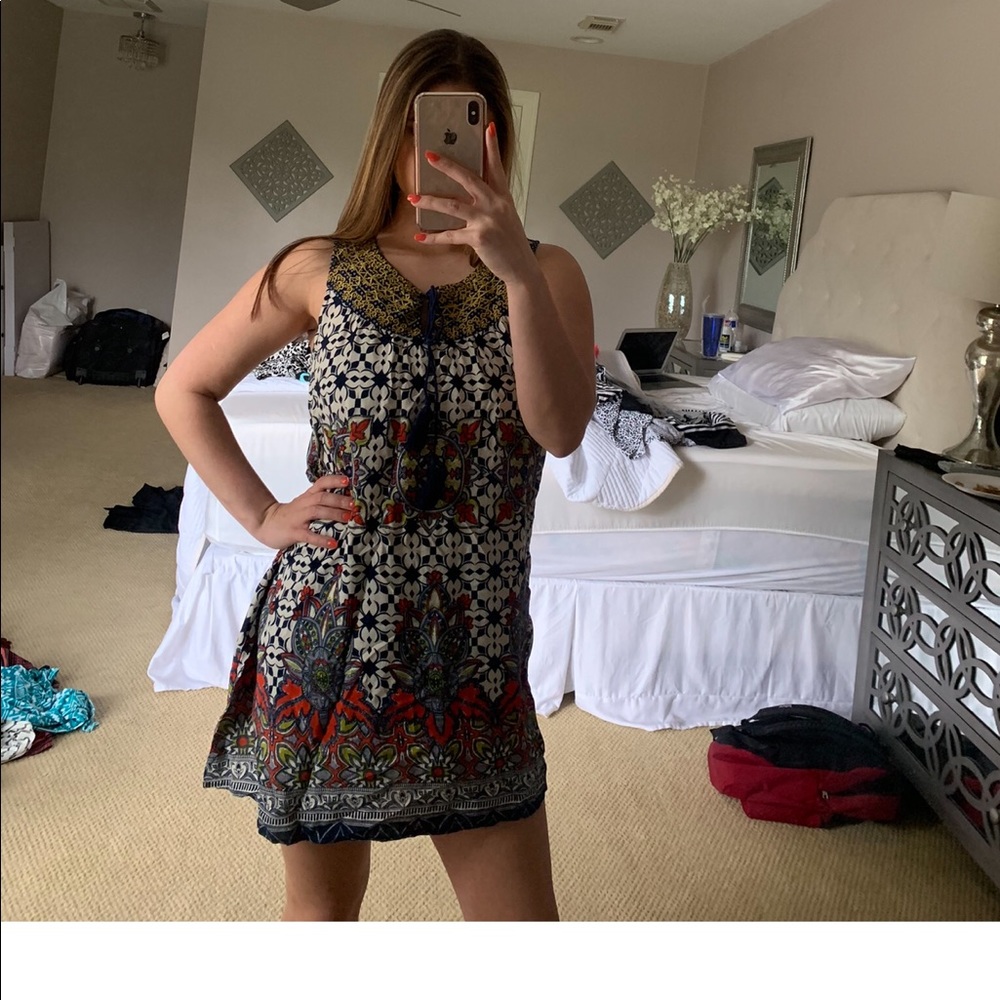 Francesca’s printed dress